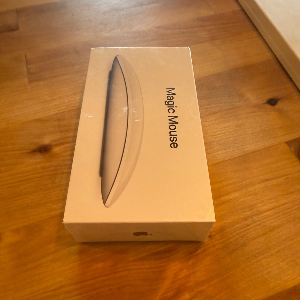 Apple Wireless Mouse in Silver and Black